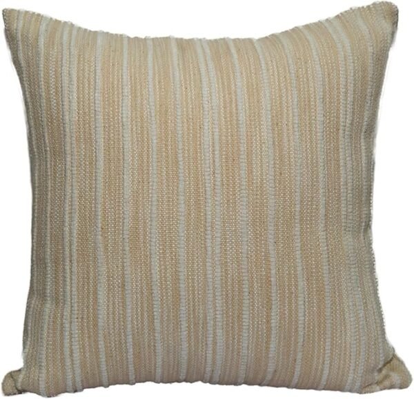 Striped Textured Cushion Covers 45x45 cm – Decorative Throw Cushion Covers for Sofa, Bed or Couch